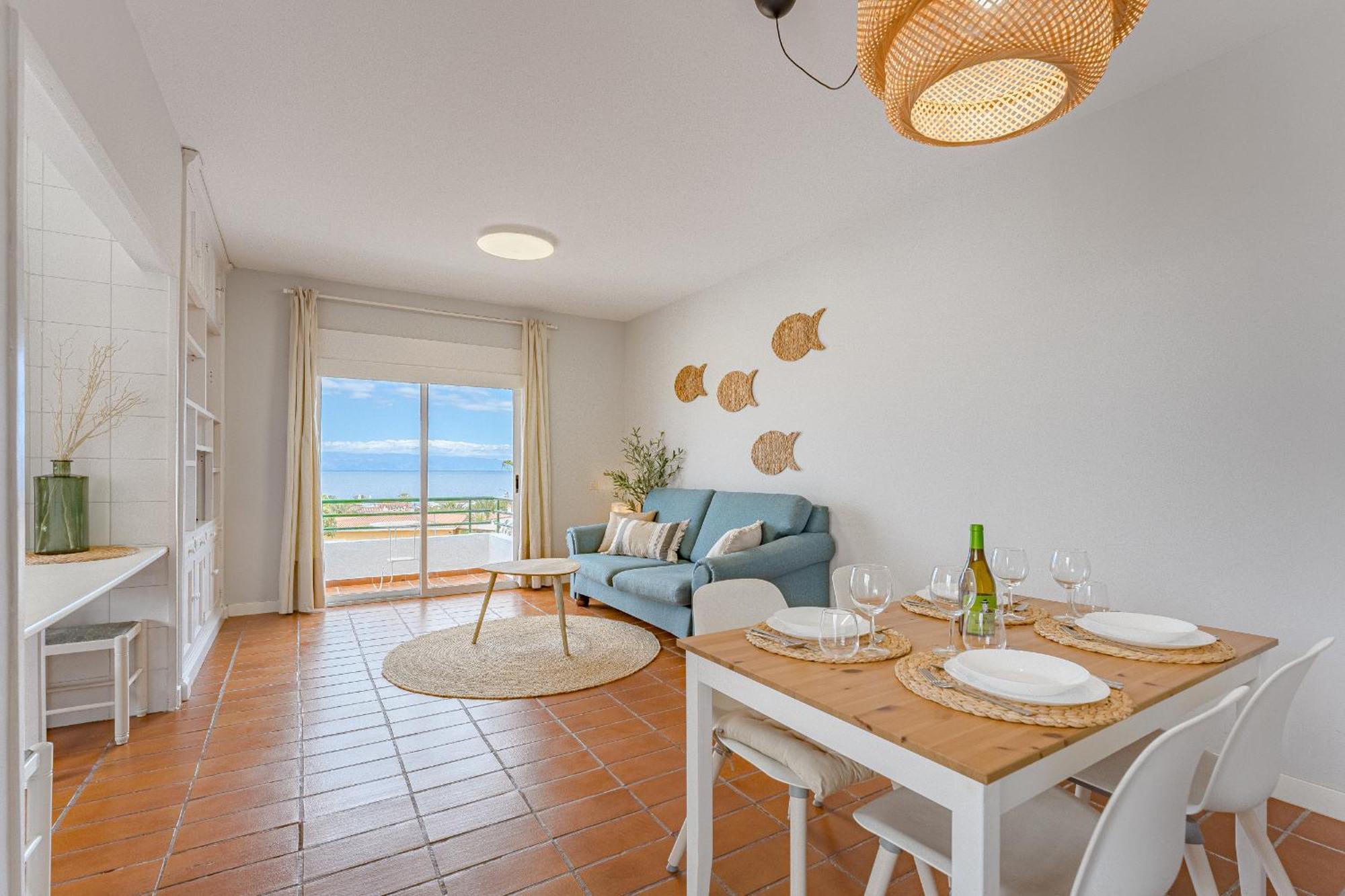 Appartamento 2Bdr Ocean View & Large Private Terrace In Puerto De Santiago Puerto de Santiago  Esterno foto